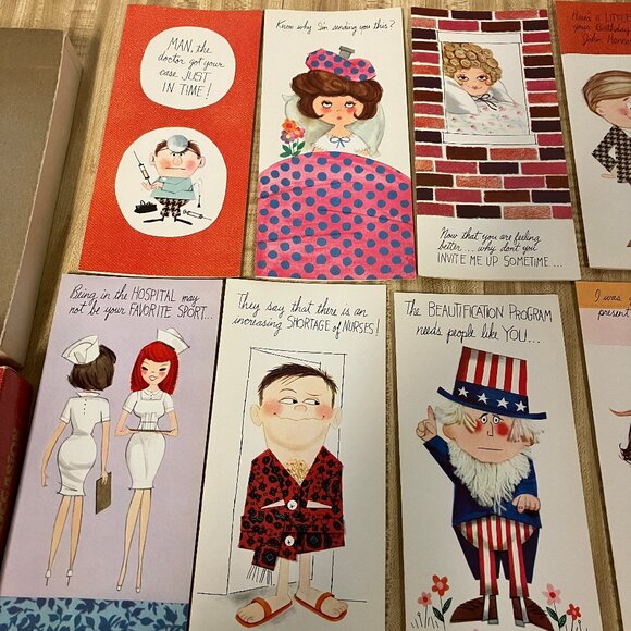 Humorous all occasions vintage Studio by sunshine unused greeting cards - Picture 2 of 8